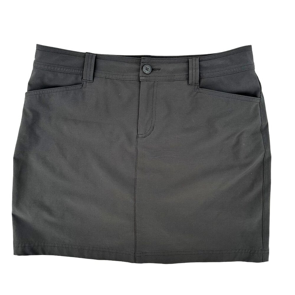 Eddie Bauer Womens Gray Active Outdoor Skort Size 8